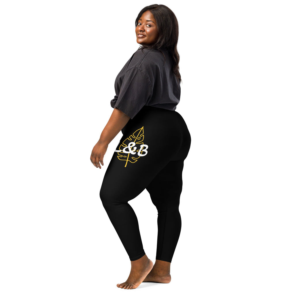 L&B gold leaf leggings